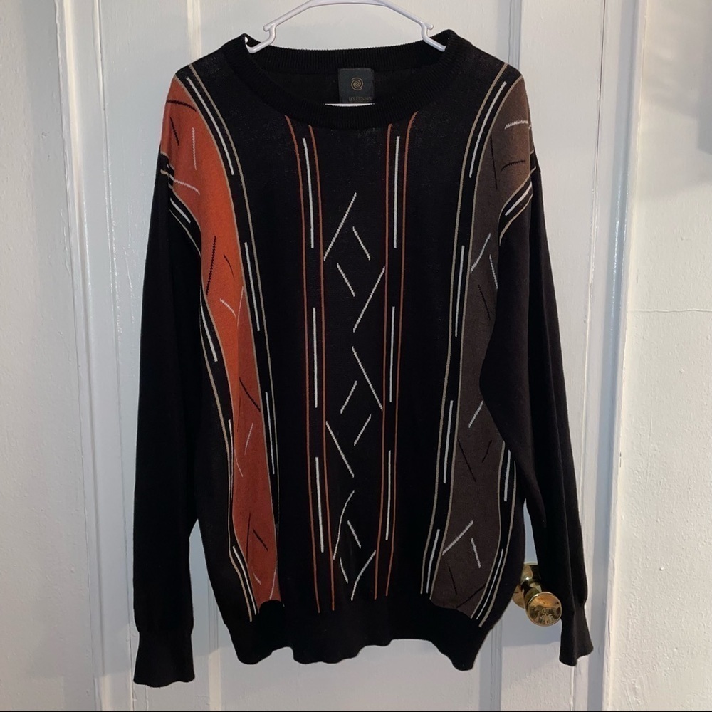 FX FUSION Mens Pullover Crewneck Sweater